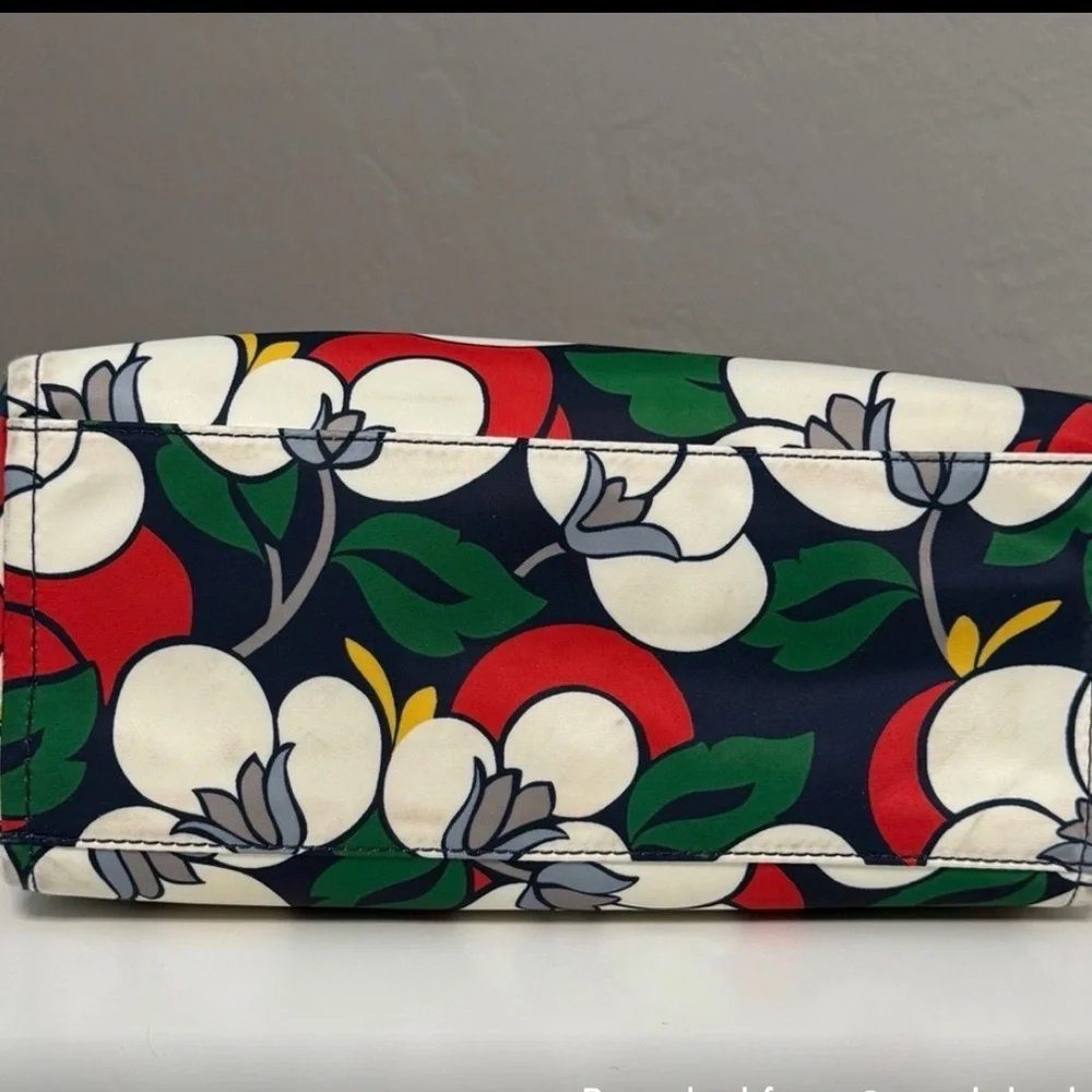 KATE SPADE DAWN BREEZY FLORAL 2-PIECE SET BUNDLE MEDIUM SATCHEL & WALLET